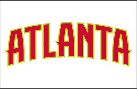 atlanta hawks jersey font